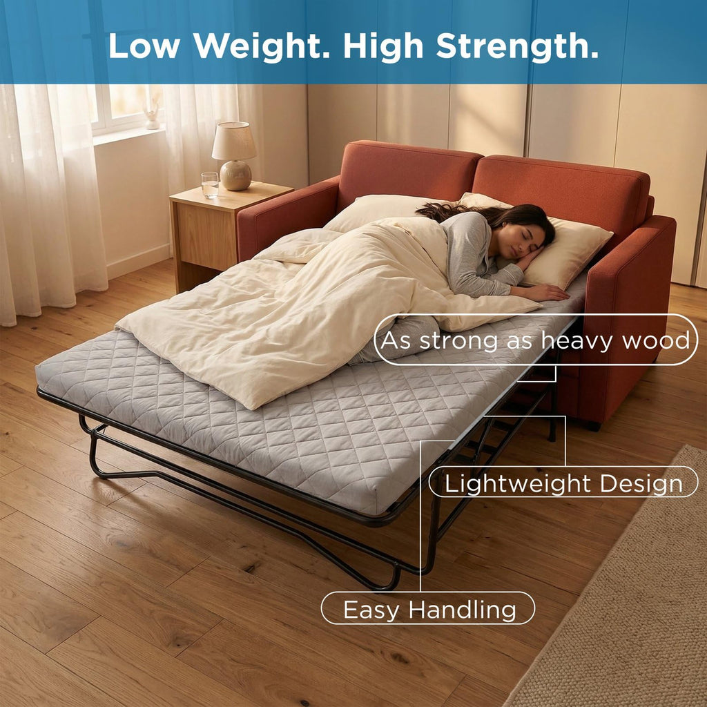 Meliusly Sleeper Sofa Support Board Queen Size (60x48) – Durable Support to Fix Sagging and Stop Feeling Bars – Breathable Pull Out Couch Mattress Support