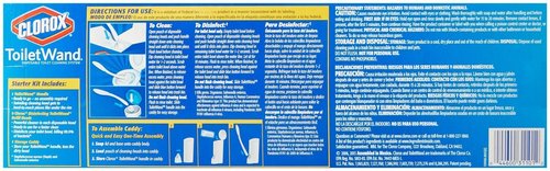 Clorox Toiletwand Disposable Toilet Cleaning Starter Kit