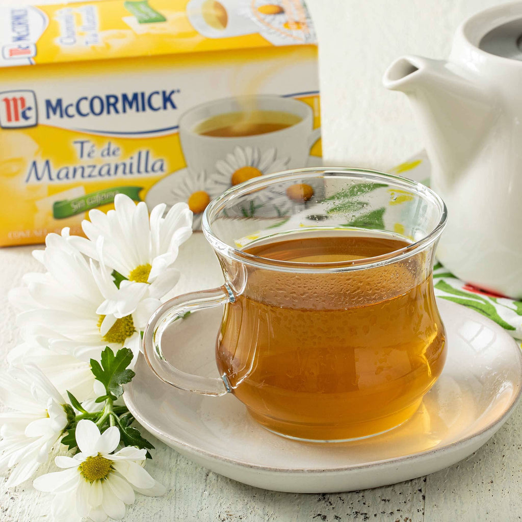 McCormick 25 Count Caffeine Free Chamomile Tea Bags, 1.06 oz (Pack of 6)