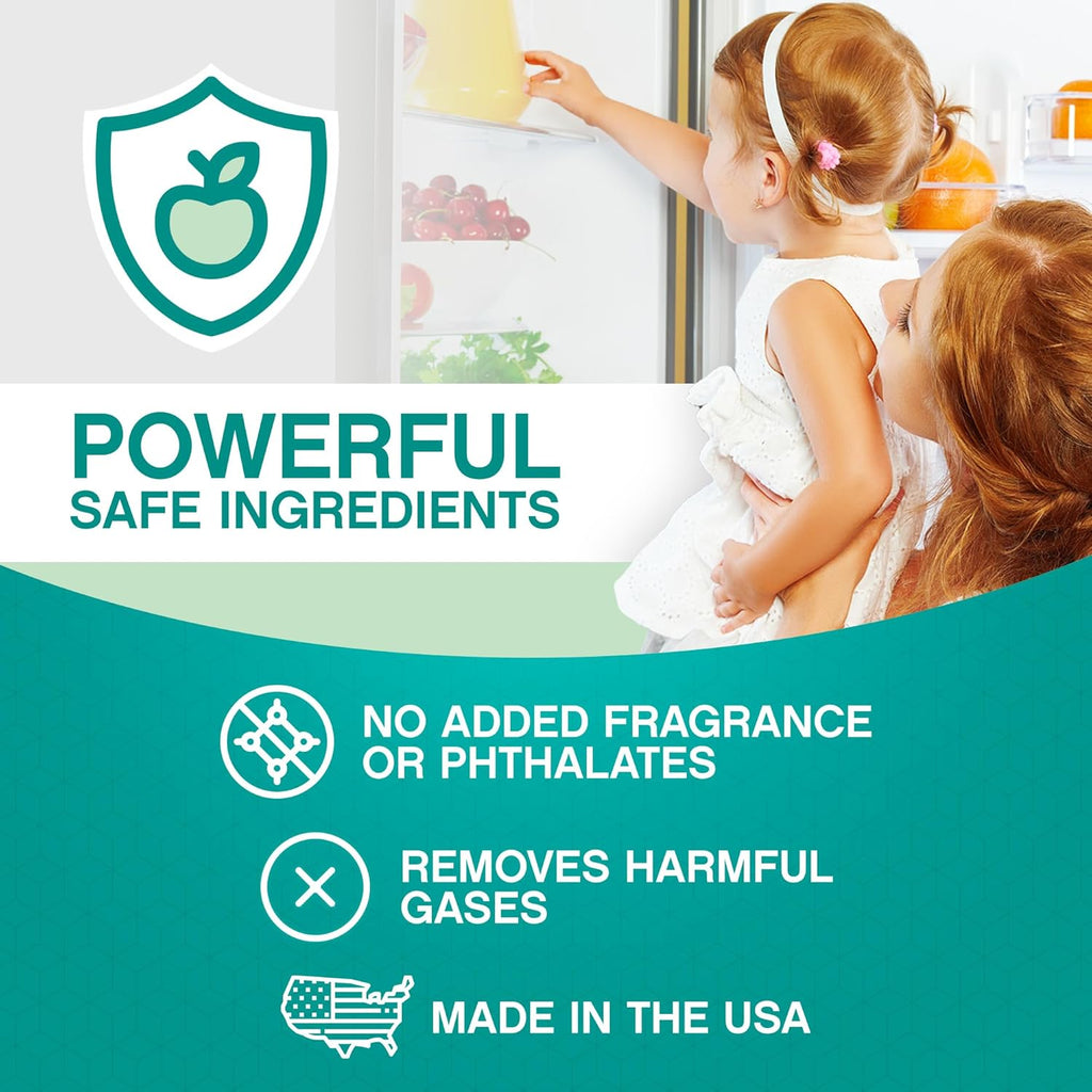 Zeolite Refrigerator Deodorizer - Long-Lasting Odor Eliminator for Fridge & Freezer | 1-Pack
