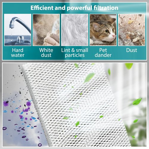 HASMX HC26A1008 Replacement Humidifier Filter Pad for Honeywell HE360, HE-360, HE200A, HE260A, HE260B, HE265A, HE265B, ME360, HE360A, HE360B, HE365A, HE365B Replaces Part Numbers RP3162, A35W (1-Pack)