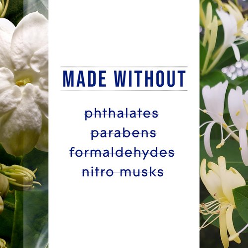 Glade PlugIns Refills Air Freshener, Jasmine & Honeysuckle, Scented and Essential Oils for Home and Bathroom, 0.67 Fl Oz, 5 Count