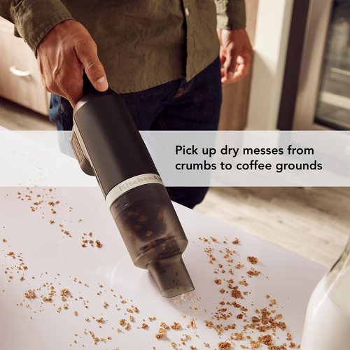 KitchenAid Go™ Cordless Kitchen Vacuum - Battery Sold Separately, KKVR100, Black Matte