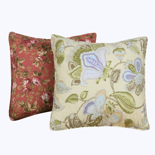 Greenland Home Blooming Prairie Pillow Pair Accessory, Multicolor