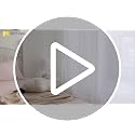 NICETOWN White Sheer Window Curtains - 54x63 Inch Grommet Drapes (2-Pack)