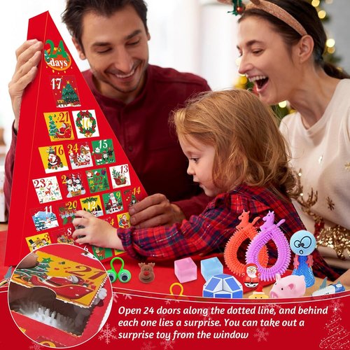 Fidget Advent Calendar - 24 Days of Surprise Gifts | Sensory Toys for Kids & Teens