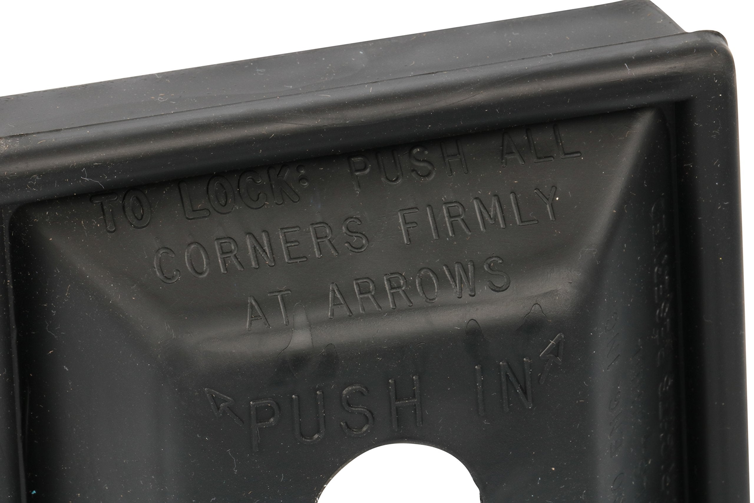 "WirthCo 30000 RV Locking Bumper Plug - 4""", black