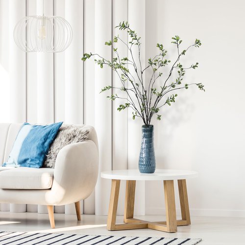 Sggvecsy 47.2’’ 4Pcs Artificial Ficus Branches Artificial Greenery Stems Faux Ficus Twig Plants Fake Leaf Spray Green Eucalyptus Branches for Vase Filler Office Home Wedding Decoration
