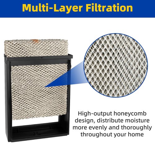 Ximoon 4839 Humidifier Maintenance Kit Fit for Aprilaire 600 Series Parts - 35 Water Panel Filter Replacement for AprilAire Whole House Humidifier 600, 600A, 600M