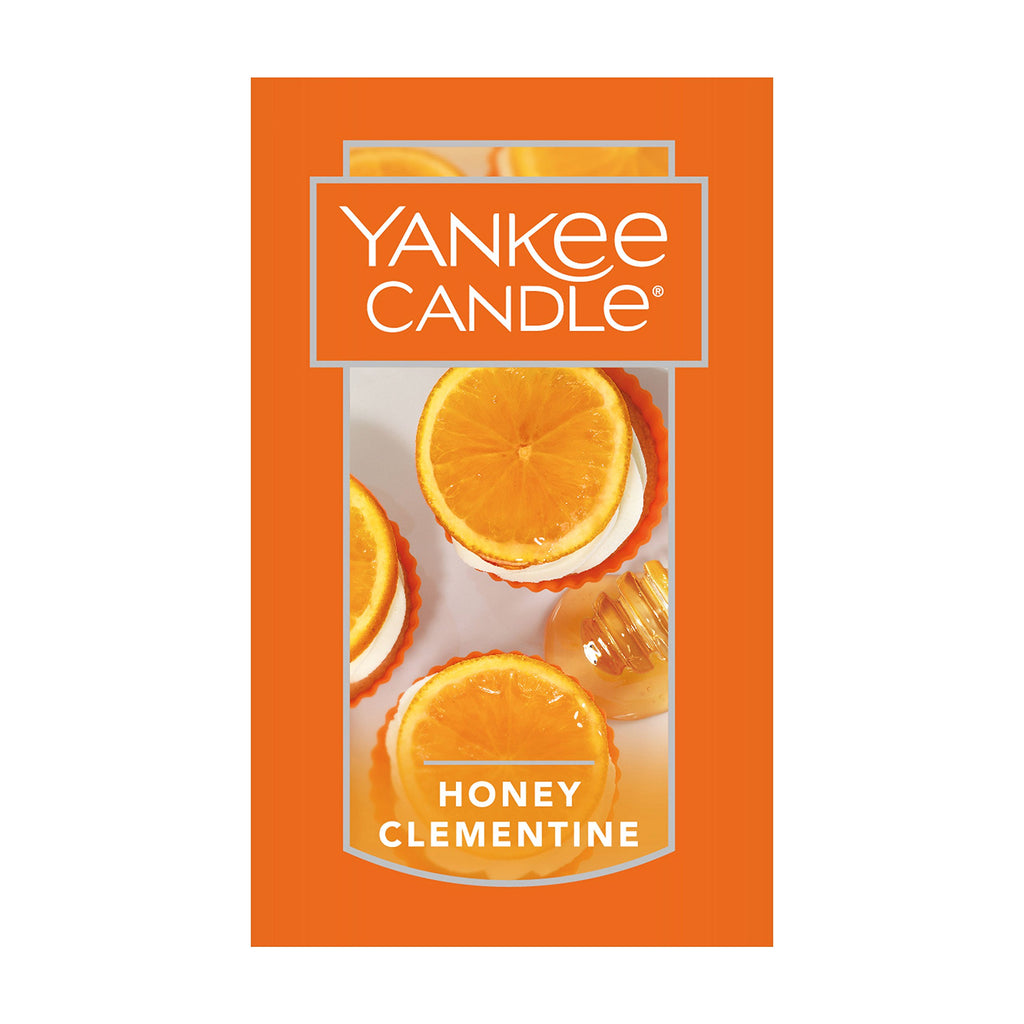 Yankee Candle Honey Clementine Scented Classic 22oz Large Jar Single Wick Aromatherapy Candle Over 110 Hours of Burn Time Apothecary Jar Fall Scented for Home