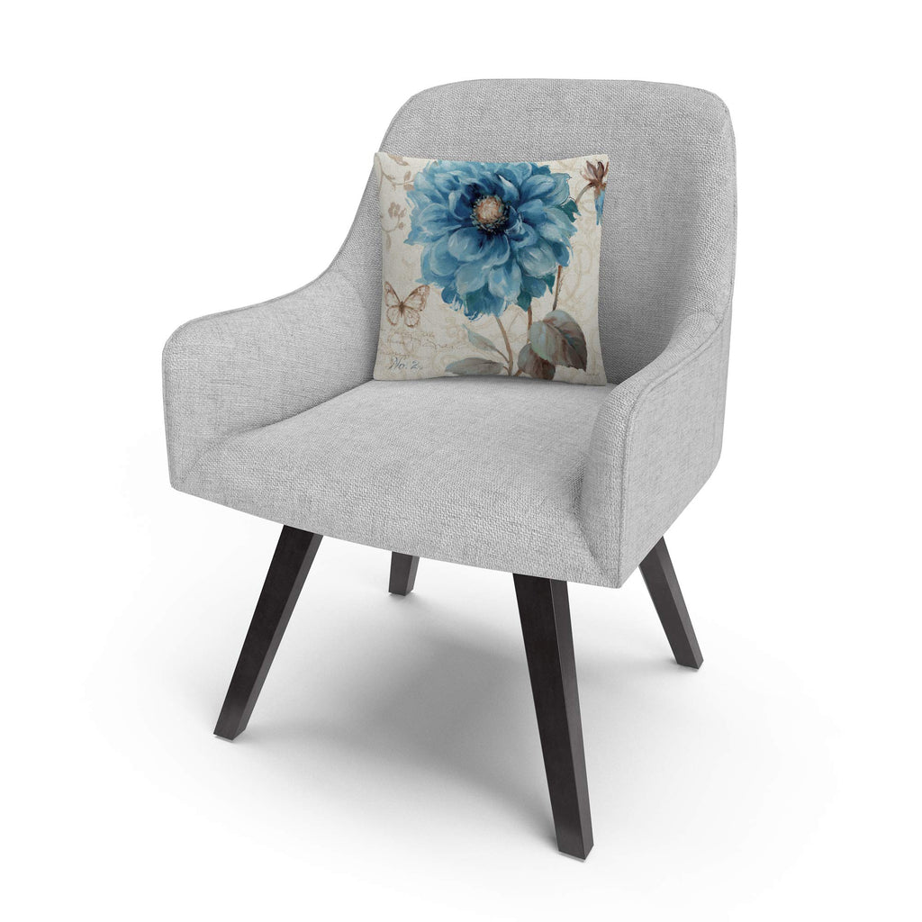 Trademark Fine Art A Blue Note II by Lisa Audit, 16x16 Decorative Throw Pillow