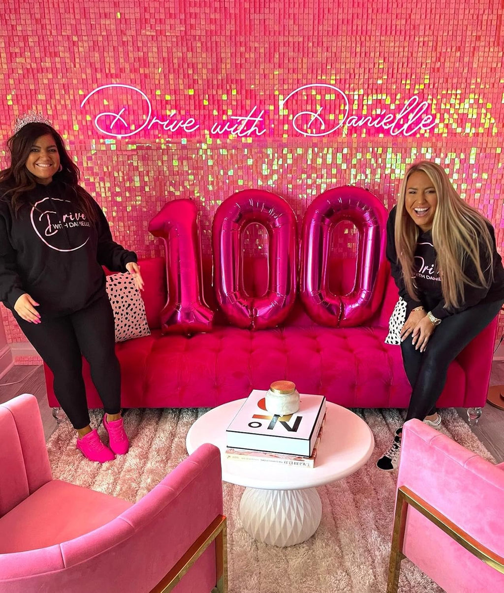 Number 9 Balloon by [Brand Name] - 40 Inch Hot Pink Giant Birthday Decoration for Girls