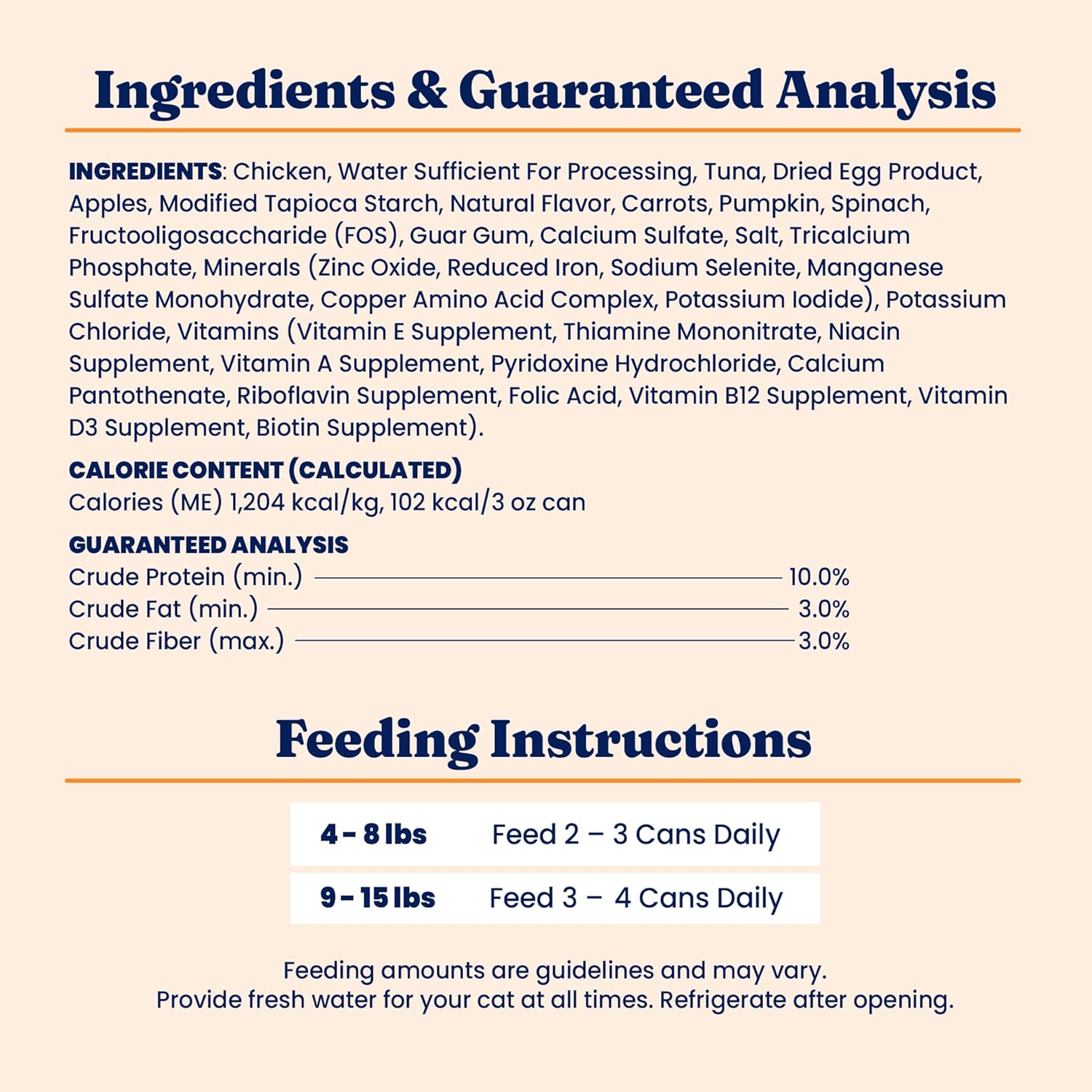 Solid Gold Wet Cat Food Pate - Grain-Free Canned Cat Food with Real Chicken & Omega Fatty Acids | 24ct/3oz