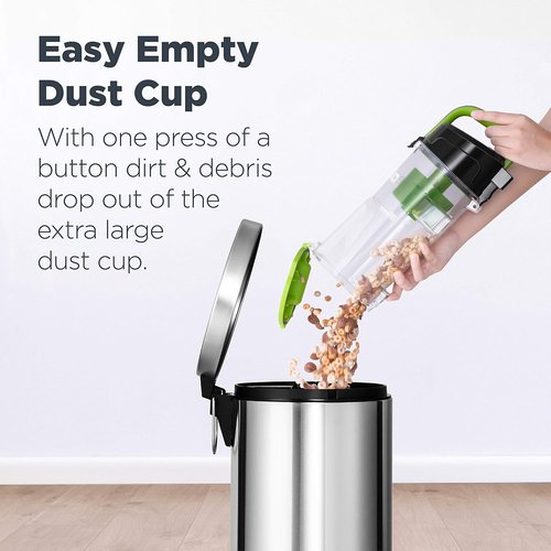 Eureka Airspeed Ultra-Lightweight Bagless Upright Vacuum Cleaner - Compact Design, Green Color