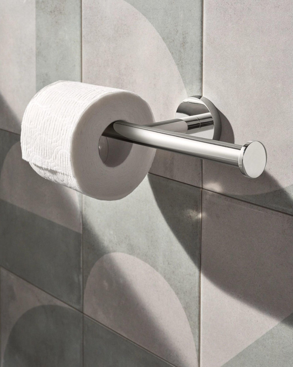 Moen Y5788CH Collection Modern Bathroom Double Toilet Paper Holder, Chrome