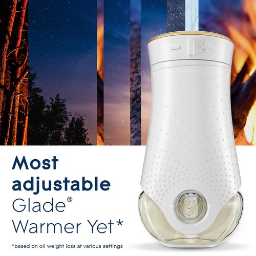 Glade PlugIns Refills Air Freshener, Scented and Essential Oils for Home and Bathroom, Fall Night Long, 3.35 Fl Oz, 5 Count