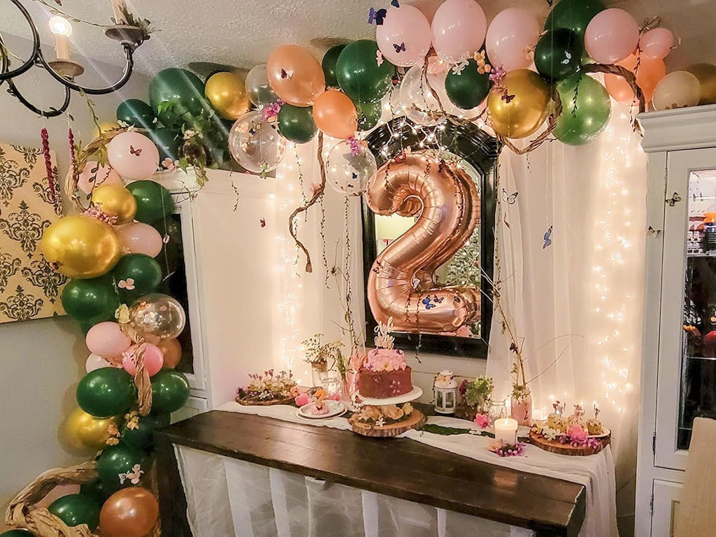Rose Gold 40 Inch Number 8 Balloon - Perfect for 8th Birthday Parties, Weddings & Graduations