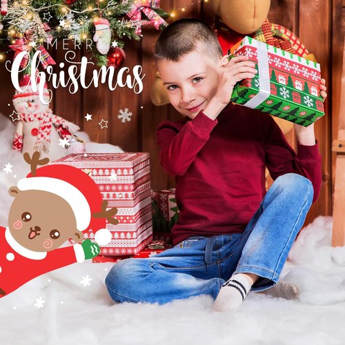 EIMMBD Artificial Snow - Fluffy Christmas Decor for Holiday Crafts | 12.4 Ounces