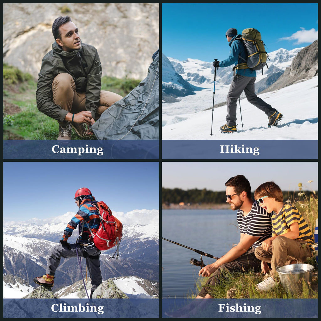 Survival Kit Advent Calendar 2025 for Men, 24 Day Christmas Countdown Surprise Gift with Outdoor Survival Tools for Teen Boys Men Outdoor Enthusiasts Hiking, Camping, Hunting, Fishing