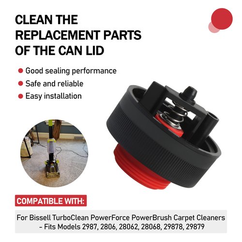 Clean Tank Cap Replacement for Bissell TurboClean PowerForce PowerBrush Carpet Cleaners - Fits Models 2987, 2806, 28062, 28068, 29878, 29879