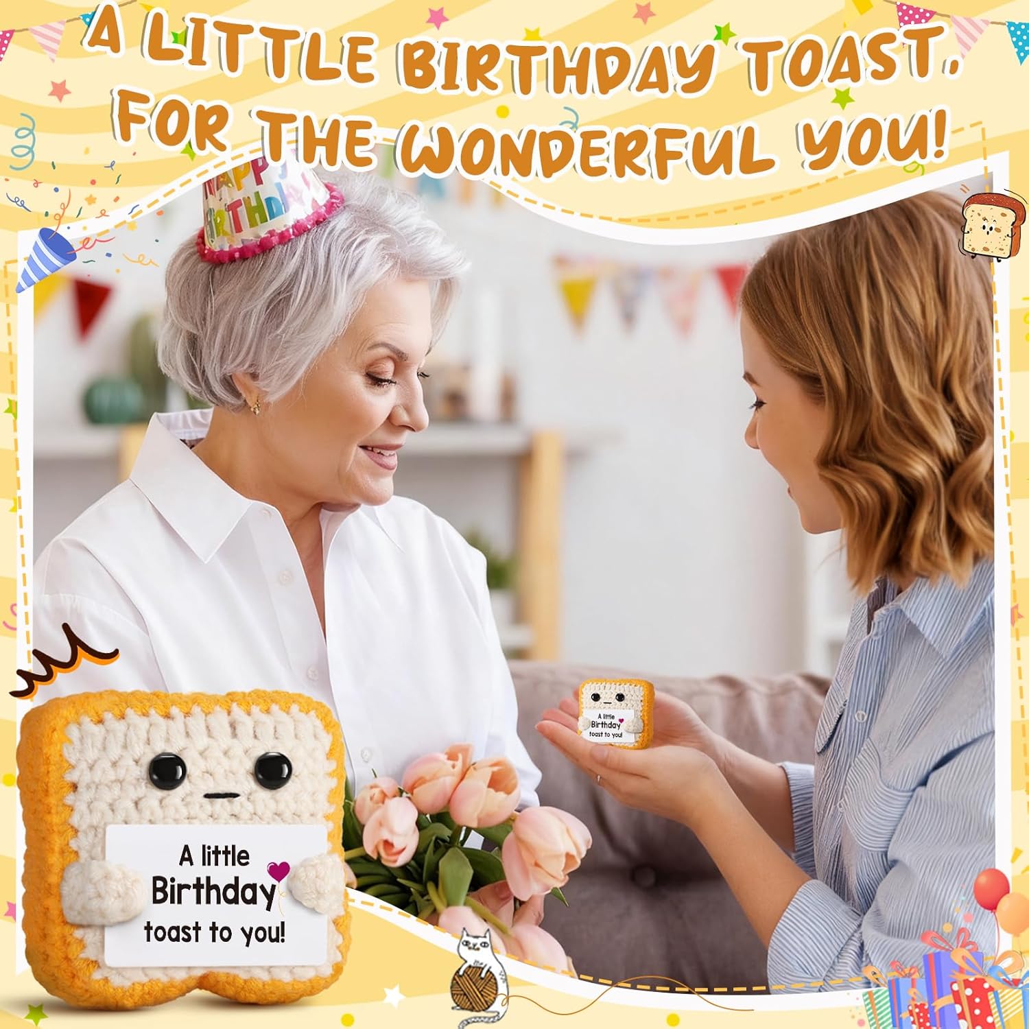 Regine Switzerland Birthday Toast Gift Card - Funny Unique Birthday Gift for Women, Men, Mom, Dad
