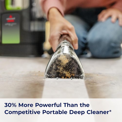 BISSELL® Little Green® Max Pet Portable Carpet Cleaner - Deep Clean Upholstery & Auto with Self-Cleaning Tool