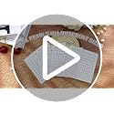 BlingKingdom 660pcs Self-Adhesive Flat Back White Pearl Stickers for Crafts, Makeup & Nail Art