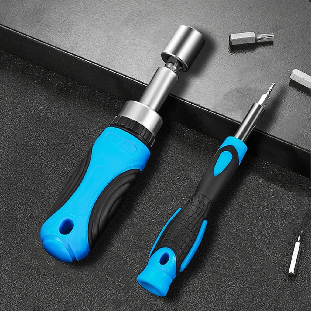 Tool Advent Calendar 2025 - 44-Piece Tool Set with Precision Bits & Screwdrivers | Ideal Christmas Gift for Men