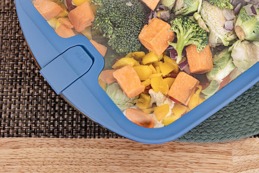 Sio 9x13 Glass Baking Dish - Airtight Casserole Dish with Glass Lid for Oven & Food Storage