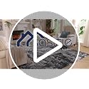 Sasttie 2' x 3' Black & White Abstract Entryway Rug - Soft, Non-Slip