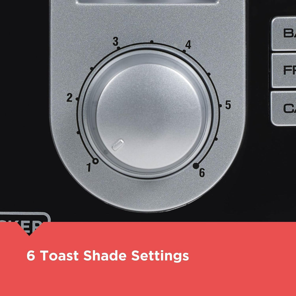 Skiennix 2-Slice Extra Wide Slot Toaster - Perfect for Bagels & Thick Bread | Stylish Design