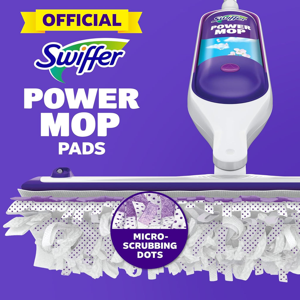 Swiffer PowerMop Multi-Surface Mopping Pad Refills - 11 Count for Effective Floor Cleaning