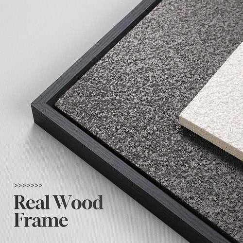 Large 3D Textured Framed Wall Art by [Brand Name] - Modern Abstract Design | Minimalist Geometric Paintings 24x36 In