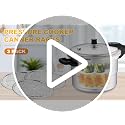 3-Pack 11-Inch Stainless Steel Pressure Canner Racks for Canning & Steaming