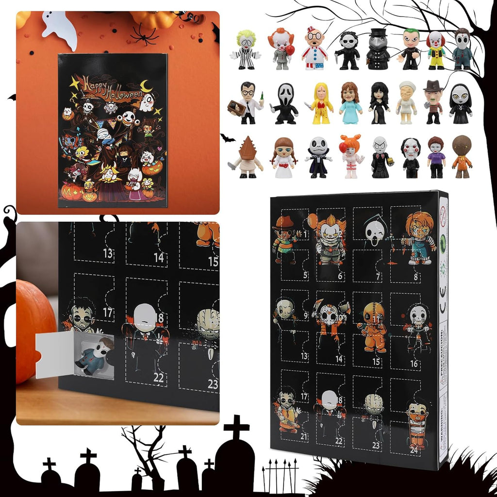 Regine Switzerland Halloween Advent Calendar 2025 - Countdown with 24 Classic Doll Collectibles