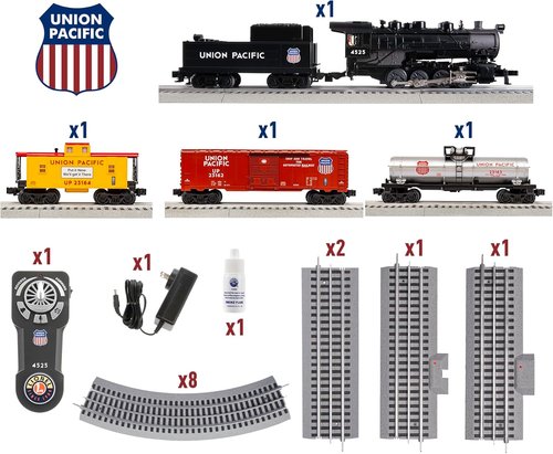 Lionel Union Pacific Flyer LionChief Electric O Gauge Train Set - Bluetooth 5.0 & Remote Control