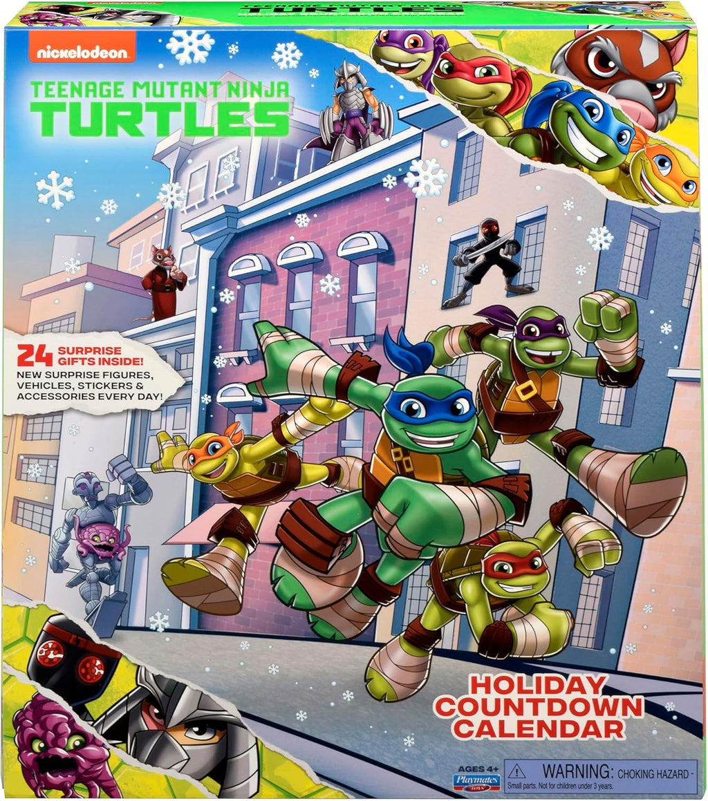 Playmates Toys | Teenage Mutant Ninja Turtles Holiday Countdown Calendar - Fun for Kids