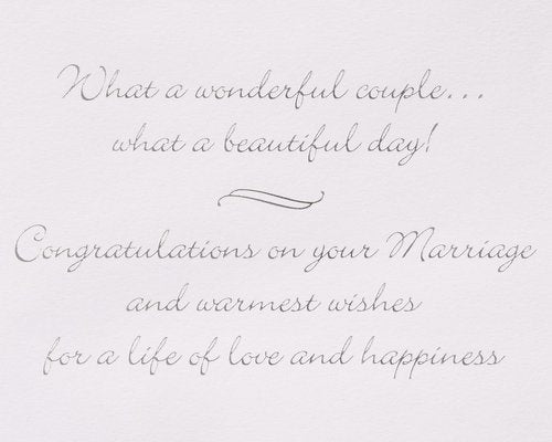 Papyrus Wedding Card (A Wonderful Couple)