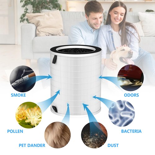 GoKBNY 1-PACK Max/Mage/Mage Pro Replacement Filter Compatible with MAX/MAGE/MAGE PRO Purifiers and Sans/Air-Honati/Compass Home Smart/Taylor Swoden/Cuckoo CAC-J1510FW/Rosewill RHAP/OSAP01/OSAP02
