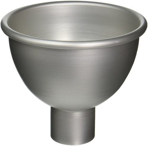 American Metalcraft 1004 Aluminum Spun Heavy-Duty Funnel 4 Quart Capacity 8.75 in Dia Top 3 in Neck Silver - Commercial Kitchen, Bakery, Café & Catering
