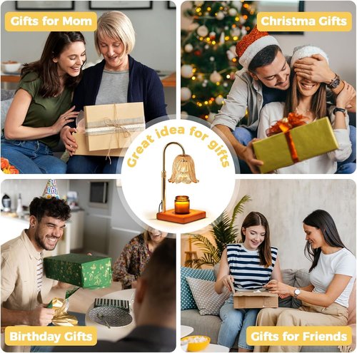 GODONLIF Candle Warmer Lamp - Dimmable with Timer | Perfect Birthday & Housewarming Gift for Women