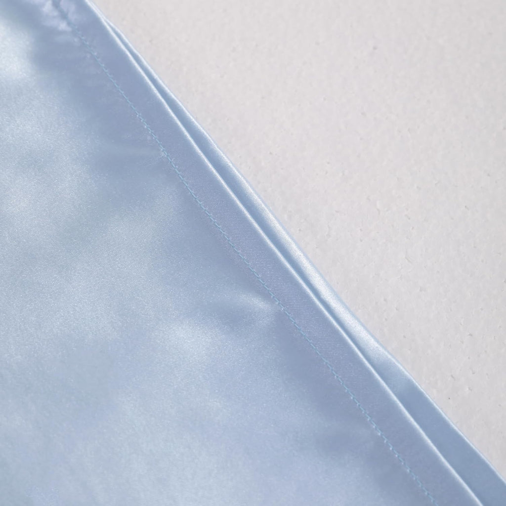 NTBAY Satin Pillowcases - Luxurious 2 Pack for Hair & Skin | Silky Envelope Closure, 20x26 Inches, Aqua