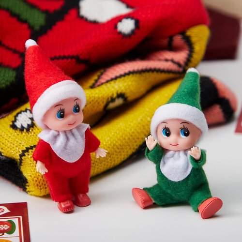 JOYIN Christmas Elf Plush Dolls - Soft Tiny Toys for Kids | Perfect Party Favors & Holiday Decor