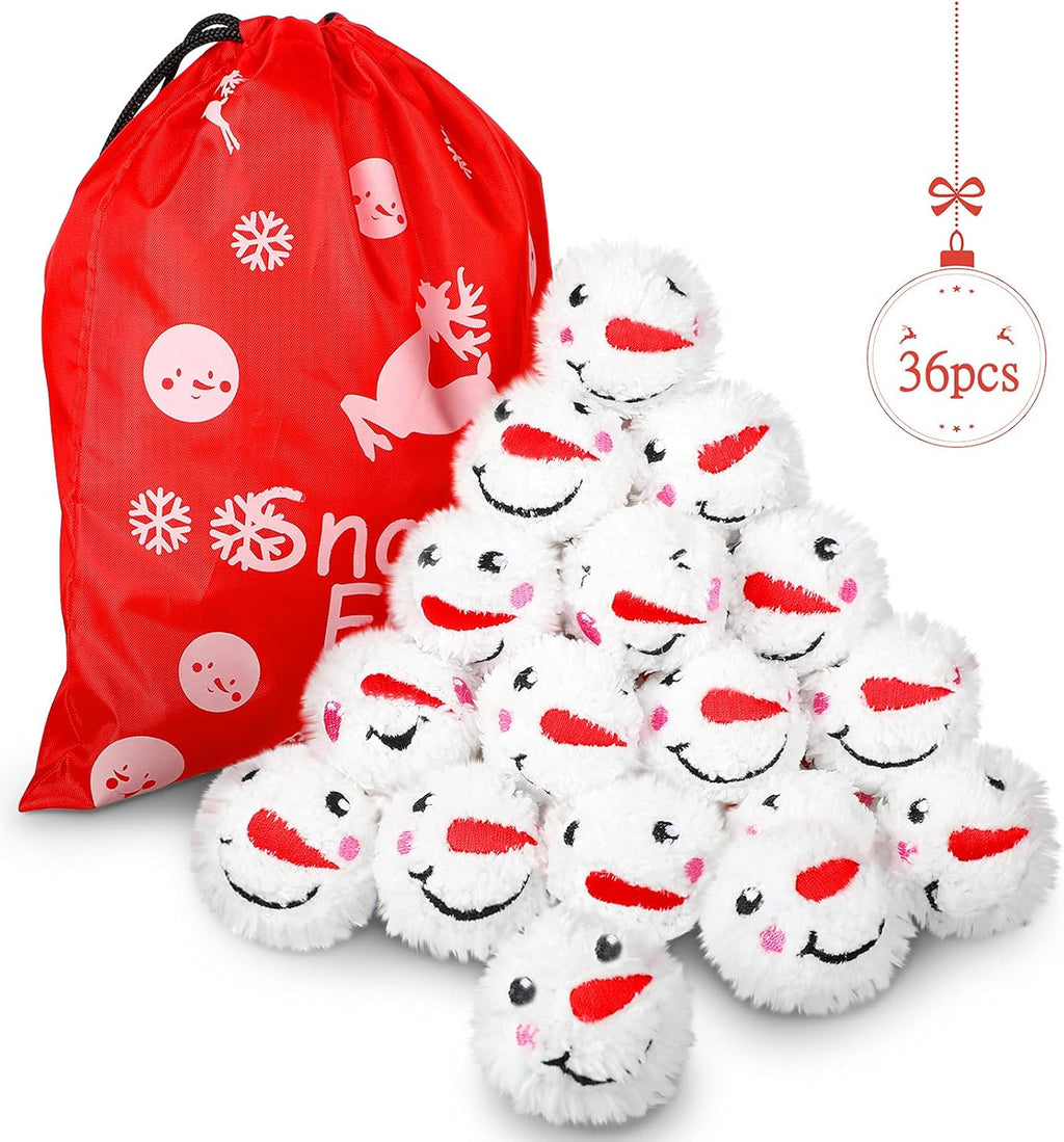Sumind 36-Piece Snowball Fight Balls Set - Reusable Soft Snowflake Balls for Winter Fun | Indoor & Outdoor