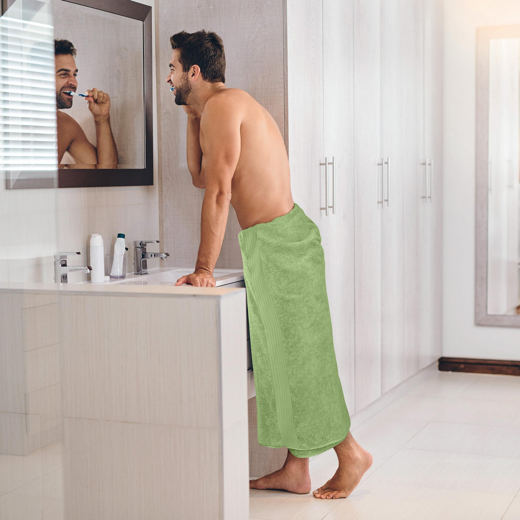Utopia Towels Bath Sheets 2 Pack, 35x70 Inches, Extra Large Shower Towels, 100% Ring Spun Cotton, Soft and Absorbent, Bath Towel Large, Towel Set, Sage Green