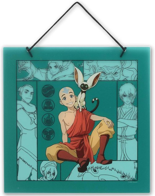 Avatar The Last Airbender Aang Acrylic Wall Decor - Fun Home Art for Fans | Unique Hanging Design