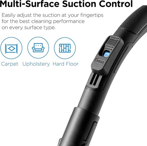 Eureka WhirlWind Bagless Canister Vacuum Cleaner - Lightweight 2.5L for Carpets & Hard Floors | Blue