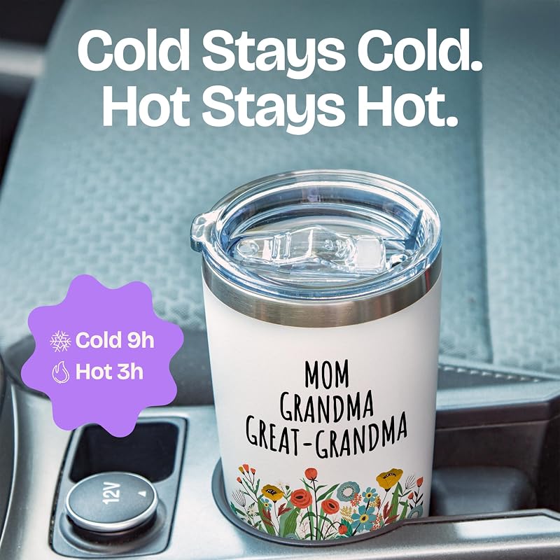 Great Grandma Tumbler 20oz – Funny Mom Grandma Great-Grandma Gift Variation: Great Grandma