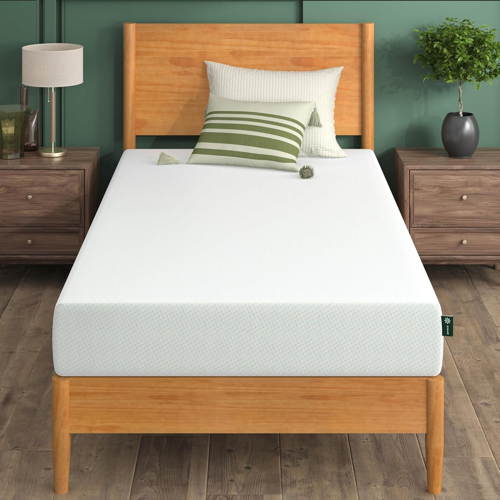 ZINUS Memory Foam Mattress - 8 Inch Green Tea Comfort | Twin XL Size for Ultimate Sleep Quality