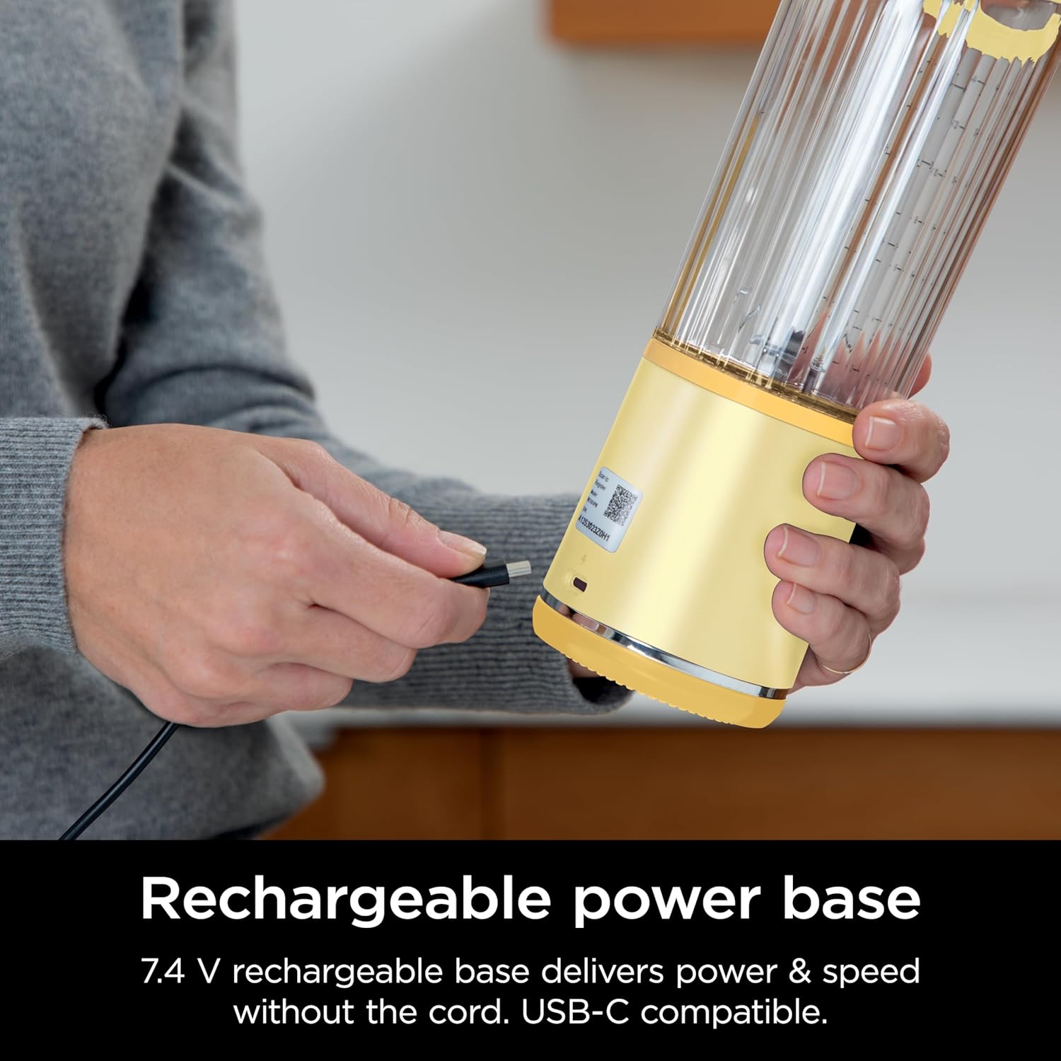 Ninja Blast Portable Blender - Cordless 18oz Personal Blender for Smoothies & Shakes | BPA-Free, USB-C Rechargeable, Leakproof Lid